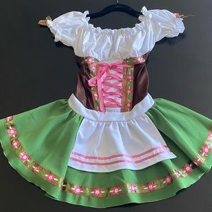 Oktoberfest Beer Babe Costume, XS
